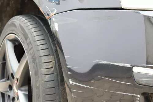 Skoda Superb 3U Stoßstange vorne Frontstoßstange schwarz LF9R (158438)