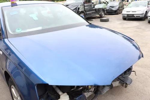 Audi A3 8P 4/5-Türer Motorhaube Haube Klappe vorn vorne blau LZ5C Sportback d (158484)