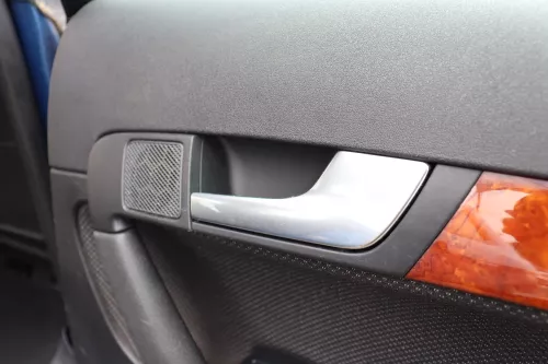 1x Audi A3 8P Türverkleidung Verkleidung Tür hinten rechts 4/5-Türer Holz (158495)