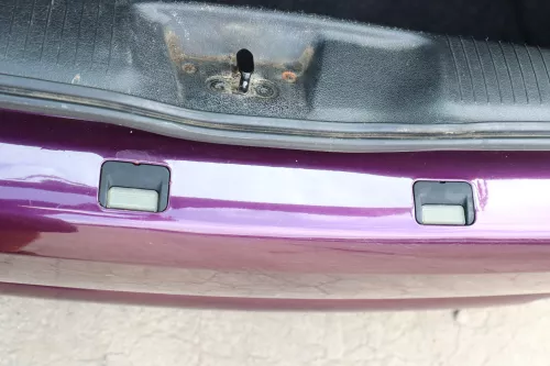 VW Polo 6N Stoßstange hinten breite Styling XXL Heckstoßstange lila LC4U (158509)