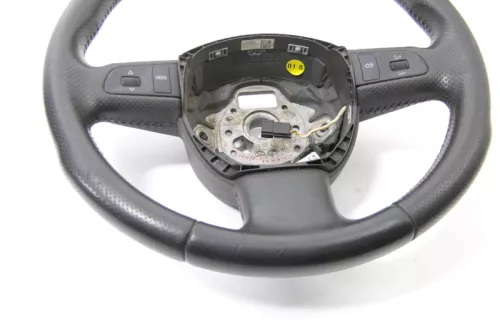 Audi A6 4F Q7 Lenkrad 3-Speichen Multifunktionslenkrad 4F0419091DF schwarz (158550)