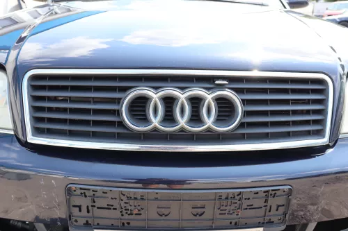 Audi A6 4B Motorhaube Klappe vorn Facelift (ab. Mitte 2002) blau LY5K ohne Grill (158563)