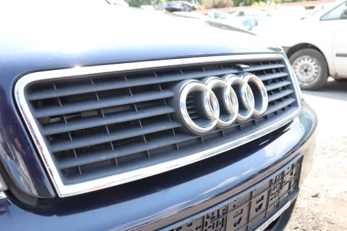 Audi A6 4B Motorhaube Klappe vorn Facelift (ab. Mitte 2002) blau LY5K ohne Grill (158563)