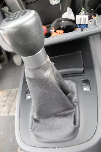 Sharan Alhambra 7M 6-Gang Schaltknauf Schaltsack Schaltung Schaltknüppel Leder