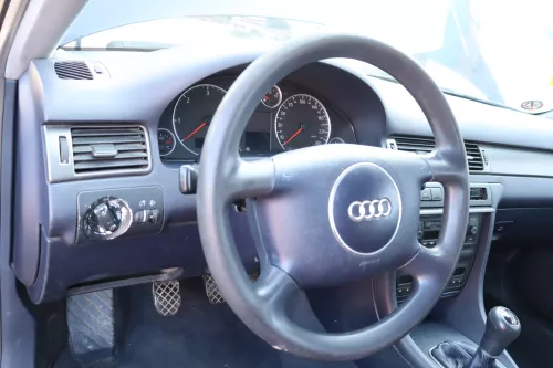 Audi A4 B5 A6 4B A8 Lenkrad schwarz 8Z0419091BE blau maritim blau 3ZQ ohne Airba (158641)