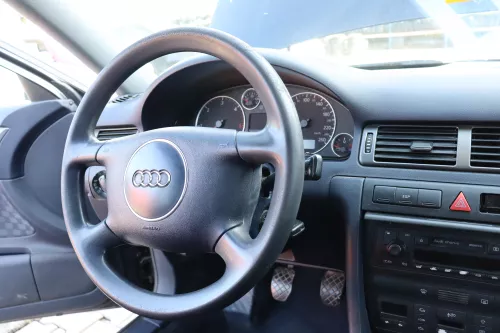 Audi A4 B5 A6 4B A8 Lenkrad schwarz 8Z0419091BE blau maritim blau 3ZQ ohne Airba (158641)