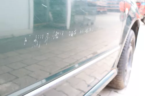 Skdoa Fabia 6Y Kombi + Limousine Tür vorne rechts Beifahrertür grün LF8C ohneAnb (158665)