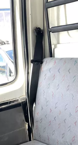 VW LT 35 2D Transporter Gurt hinten rechts 2D3857447A 01C Doka