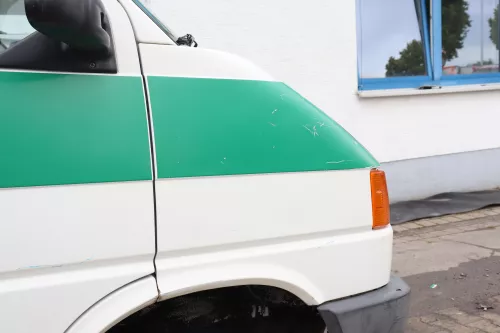 VW T4 Kotflügel vorne rechts weiß L902 - 701821022A bis 1996