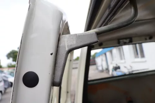 VW T4 Transporter Tür rechts Schiebetür mit Scheibe weiß Multivan Caravelle L902 (158850)