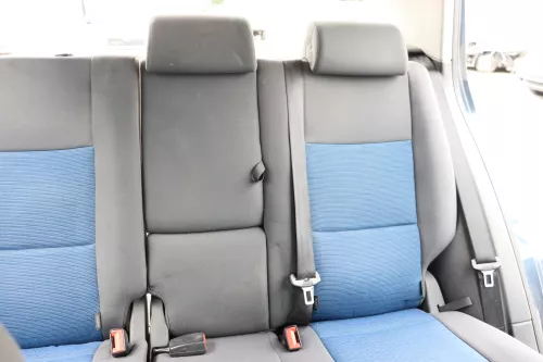 VW Golf 5M Plus Sitze Rückbank Rücksitzbank Lehne hinten blau (ohne Kopfstützen (158865)