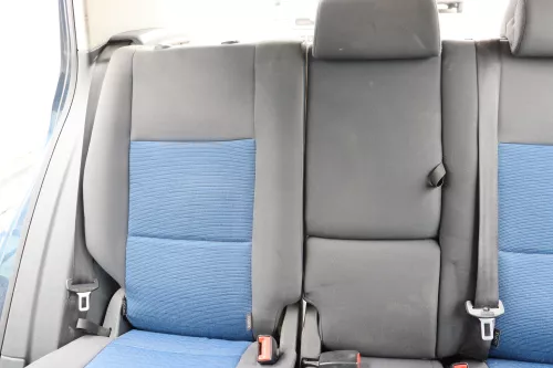 VW Golf 5M Plus Sitze Rückbank Rücksitzbank Lehne hinten blau (ohne Kopfstützen (158865)