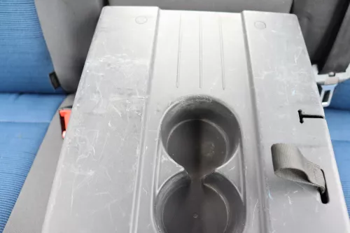 VW Golf 5M Plus Sitze Rückbank Rücksitzbank Lehne hinten blau (ohne Kopfstützen (158865)