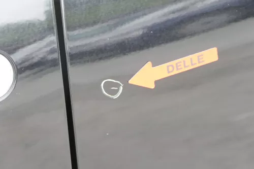 VW Polo 6N 6N2 Tür vorne links Fahrertür 4/5-Türer schwarz L041 ohneAnbauteile (158920)