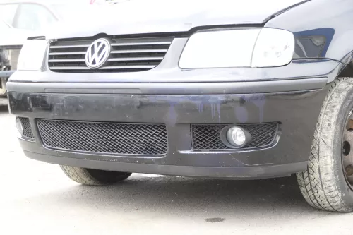 VW Polo 6N2 Stoßstange vorne Frontstoßstange Stoßfänger schwarz L041 +Grill (158923)