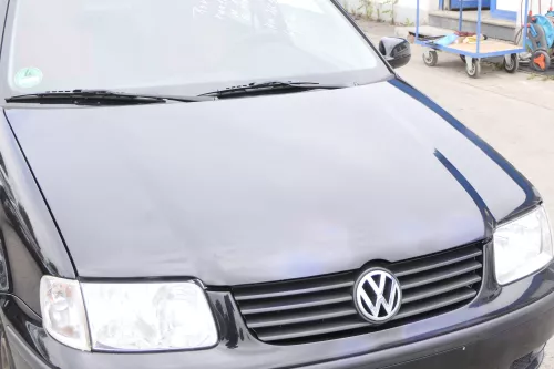 VW Polo 6N2 Motorhaube Haube vorne Klappe schwarz L041 uni (158924)