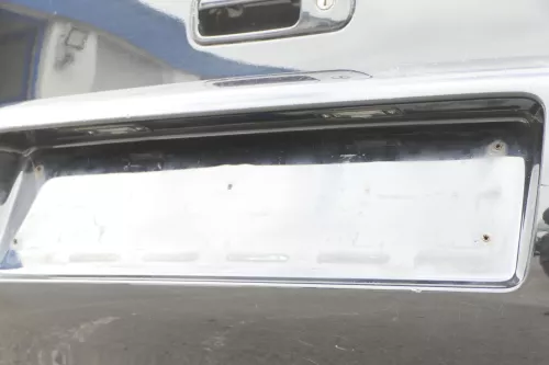 VW Polo 6N2 Stoßstange hinten Heckstoßstange Stoßfänger schwarz L041 (158927)