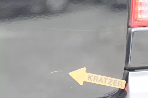 Polo 6N2 Heckklappe Klappe hinten Kofferraumklappe schwarz L041 (158928)