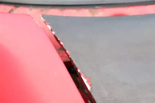 VW T4 Transporter Pritsche Motorhaube Haube Klappe vorne rot Allstar LY3D (158941)