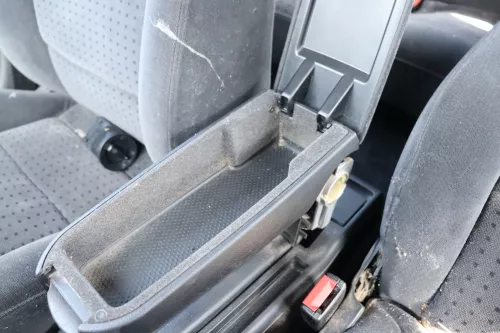 VW Passat 3B Mittelarmlehne Armlehne Lehne Mitte Original schwarz dunkel 159053 (159053)