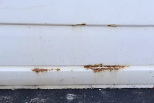 VW T4 Transporter Tür rechts Schiebetür Scheibe weiß Multivan Caravelle -Mängel (159064)