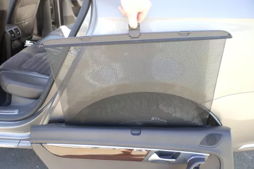 VW Passat 3C B7 Kombi 4x Türverkleidung Verkleidung Tür vorne hinten Leder braun (159213)