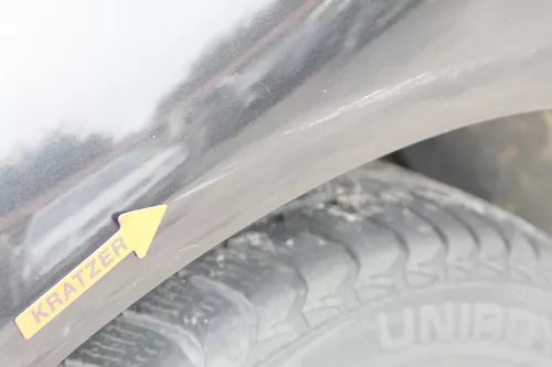 Skoda Fabia 6Y Kotflügel vorne links schwarz LF9R auch Kombi - Rost (159278)