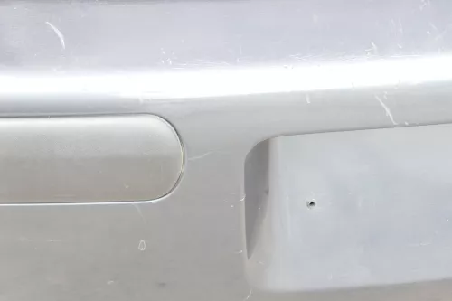 VW Golf 4 Limousine Stoßstange hinten Heckstoßstange Stoßfänger grau LD7V (159301)