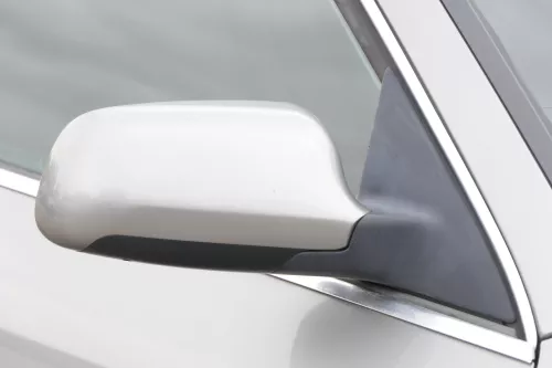 Audi A6 4B Spiegel Außenspiegel rechts elektrisch grau LY7Q mit GLAS Facelift (159334)