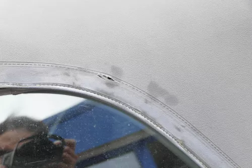 VW Golf 3 & 4 1E Cabrio Dach Scheibe Verdeck schwarz elektrisch (159367)