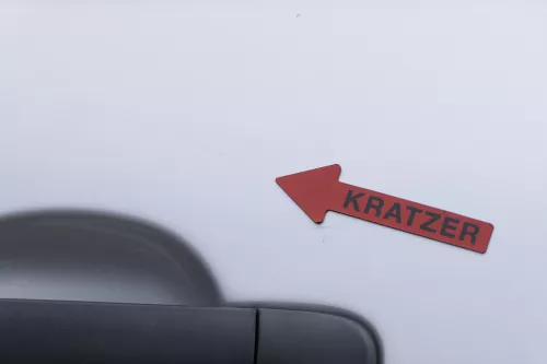 Fabia 6Y Combi Variant Kombi Tür hinten links grau silber LF7T ohne Anbauteile (159447)