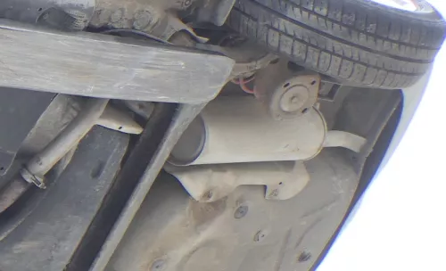 Skoda Fabia 6Y Combi Auspuff Endtop Endschalldämpfer hinten 6Q9253609AL 1,4