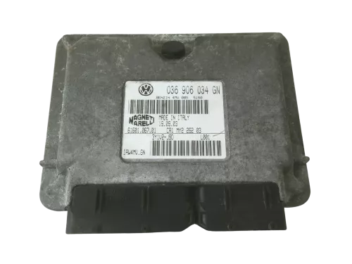 Skoda Fabia 6Y Steuergerät Motor Motorsteuergerät 036906034GN 1,4 16V BBY 75PS
