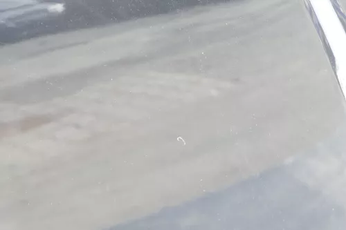 VW Fox 5Z Motorhaube Klappe vorn vorne schwarz L041 uni Haube (159473)