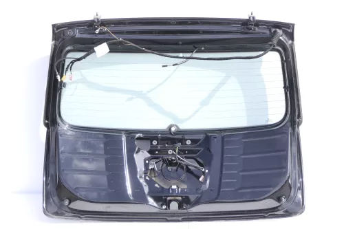 VW Fox 5Z Heckklappe Kofferraumklappe Klappe hinten + Scheibe schwarz L041 uni d (159474)