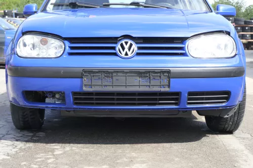 VW Golf 4 1J Stoßstange vorne Stoßfänger vorn blau LW5Z Frontstoßstange