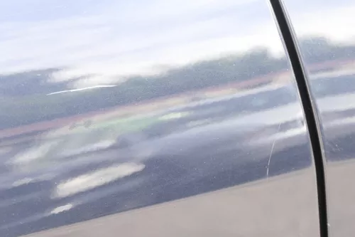 Audi A2 8Z Tür nur das Türblatt hinten rechts LZ5Q blau kobaltblau (159492)