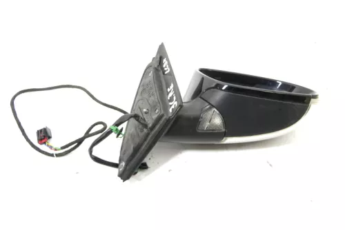 Passat 3C elektrischer Spiegel Außenspiegel rechts schwarz LC9X anklappbar Umfel (159552)