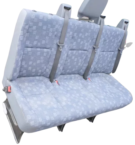 VW Crafter 2E Sprinter 901 902 Sitze hinten Sitz Rückbank 3-er mit Gurt (159576)