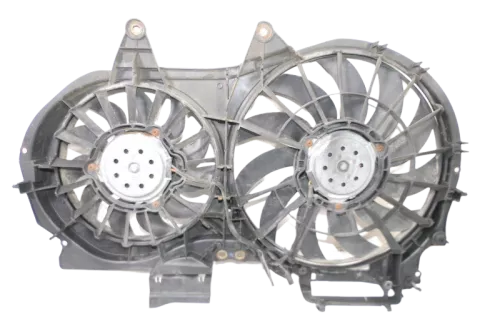 Audi A4 8E B7 Lüfterzarge Lüfter Kühlerlüfter Klimaanlage Doppellüfter (159578)