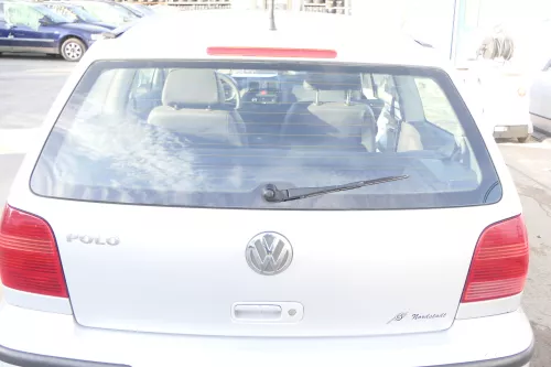 Polo 6N2 Heckklappe Klappe hinten Kofferraumklappe silber LB7Z - ohne Anbauteile