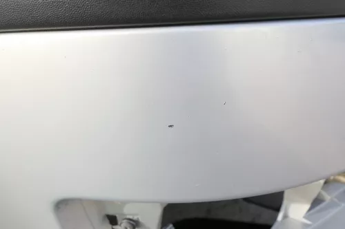 VW Polo 6N2 Stoßstange vorne Frontstoßstange Stoßfänger silber +Grill (159614)