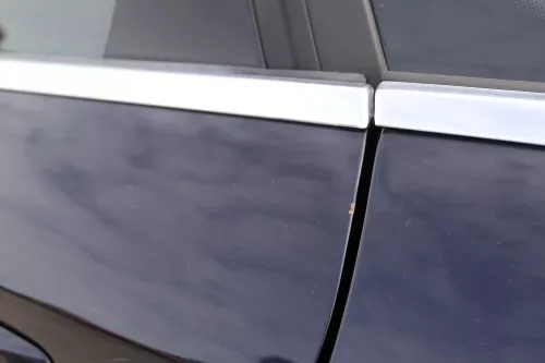 Audi A4 B6 8E Türblatt Tür hinten links blau LZ5L Kombi Avant + Rahmen (159620)