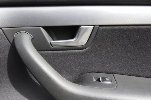 4x Audi A4 8E B6 Türverkleidung Verkleidung Tür vorne + hinten schwarz links man (159631)