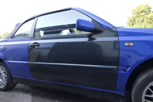 VW Golf 3 4 1E Cabrio Tür vorne rechts Beifahrertür grün - ohne Anbauteile