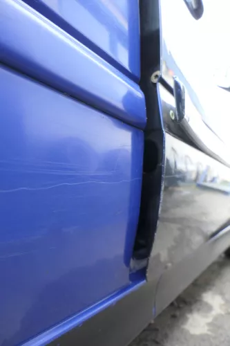 VW Golf 3 4 1E Cabrio Tür vorne rechts Beifahrertür grün - ohne Anbauteile (159795)