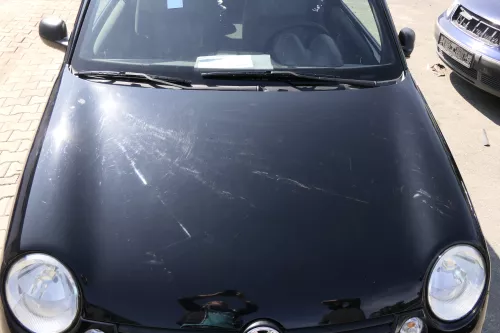 VW Lupo 6X 6E  Motorhaube Klappe Frontklappe Haube vorne schwarz L041 uni f