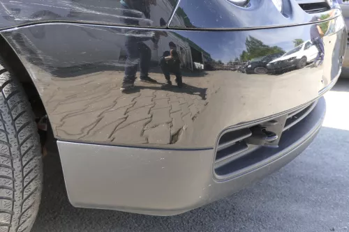 VW Lupo 6X Stoßstange vorne Frontstoßstange Stoßfänger schwarz L041 (159828)