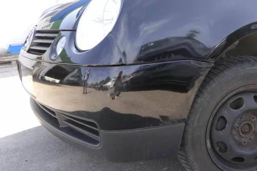 VW Lupo 6X Stoßstange vorne Frontstoßstange Stoßfänger schwarz L041 (159828)