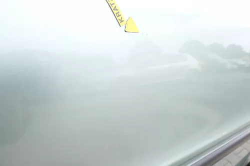 Audi 80 90 Limousine Stufenheck Tür hinten links Rahmen Türblatt grün LY6N -ohne (159842)